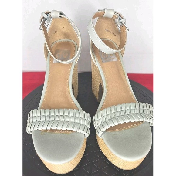 Dolce Vita Shoes - DV Dolce Vita Coda Sage Rattan Block Heel Women's Size 6.5